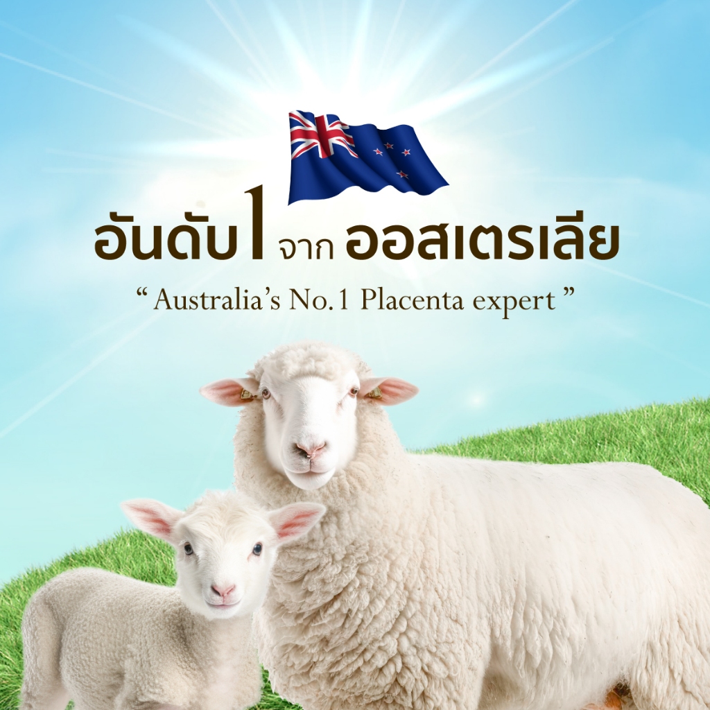 REBIRTH PLACENTA EXTRACT CONCENTRATE SERUM รีเบิร์ท เซรั่มรกแกะเข้มข้น45% ขนาด 25ML — صورة 3