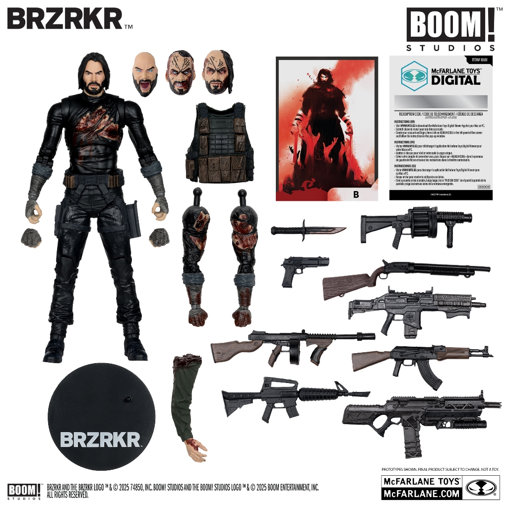 Mcfarlane Toys- BRZRKR - B 16561-INT