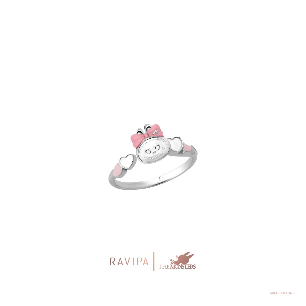 Ravipa | Labubu Baby Heart Ring - แหวนน
