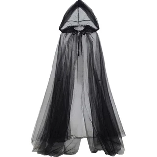 ผ้าคลุมแม่มด, แวมไพร์, ยมทูตมีฮู้ดแบบยาว Witch,Vampire cloak with hood 🚚ด่วนมีส่งGrabค่า