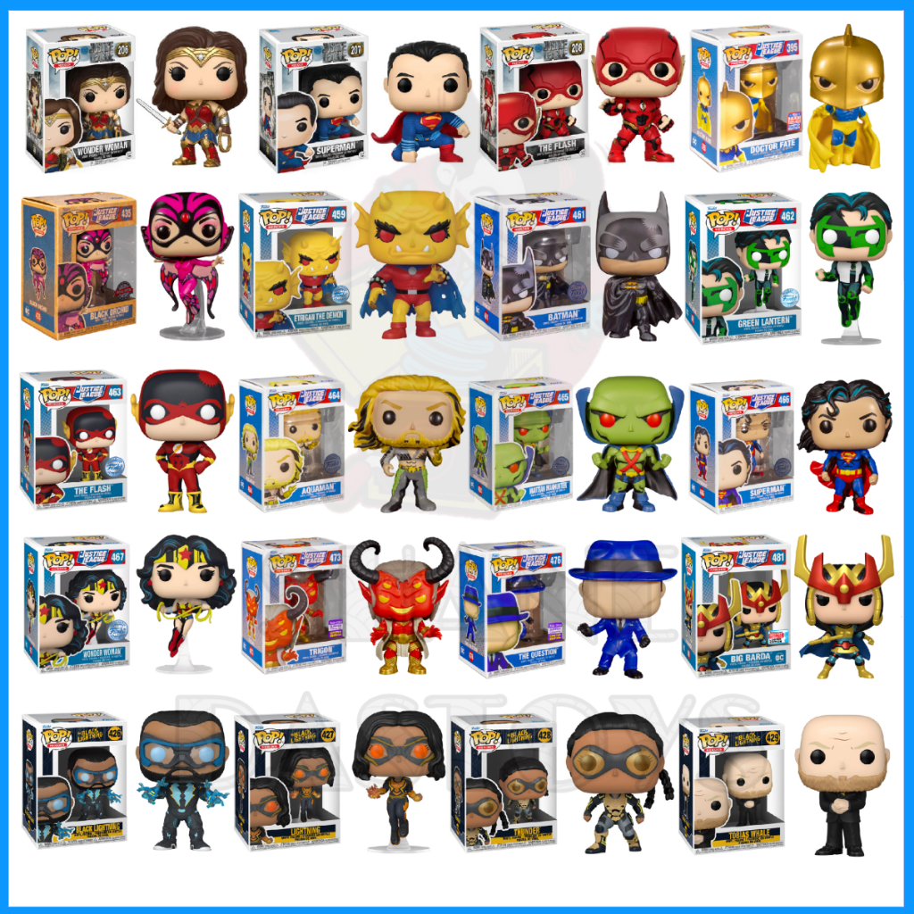 {PRE-ORDER} Funko Pop! DC HEROES : Justice League, Justice League Animation, Black Lightning