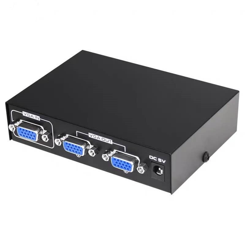 2 PORT 200MHz VGA SPLITTER รุ่น VGA-2002