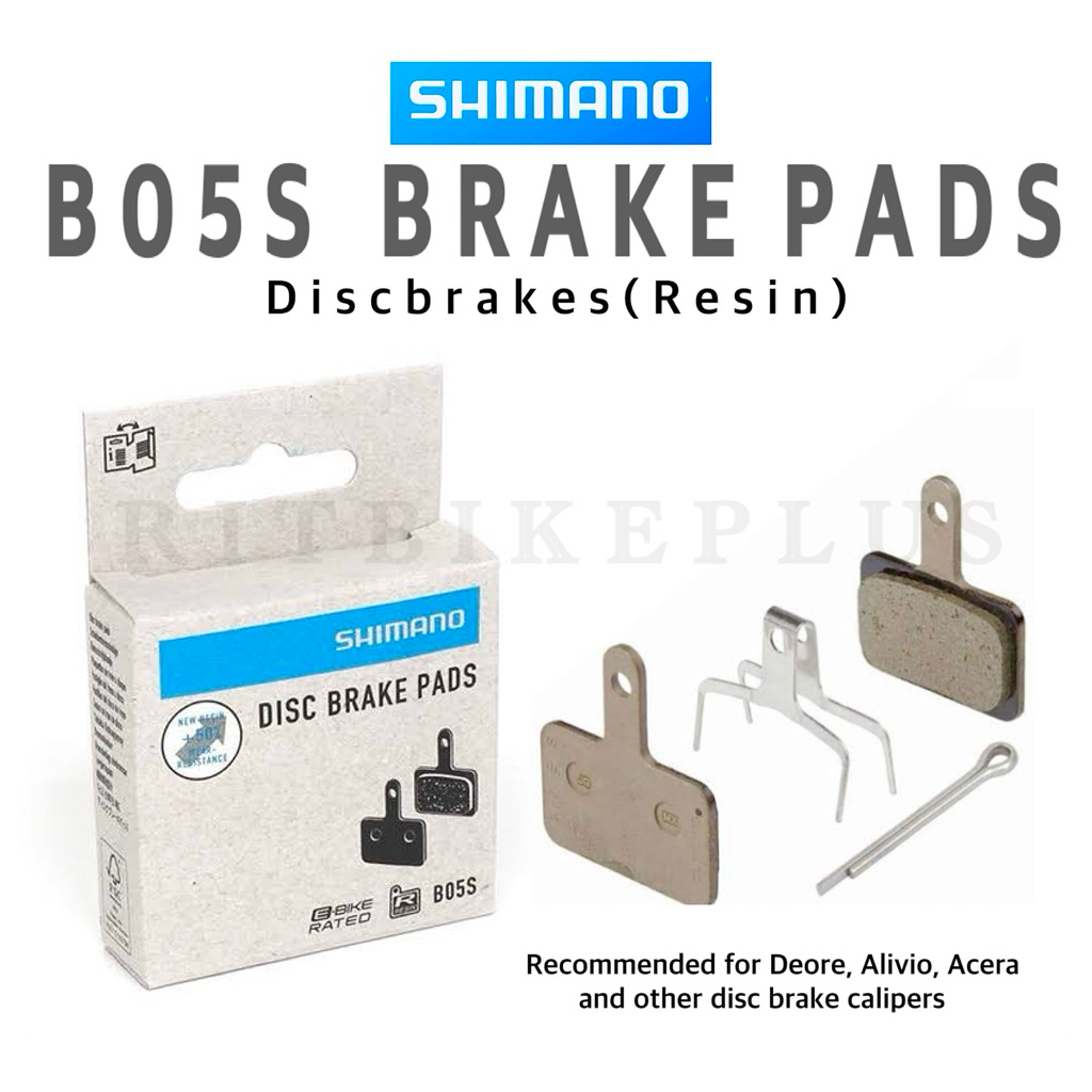 ผ้าเบรคจักรยาน ดิสก์เบรค Shimano B01S Resin Disc Brake Pad & Spring, 3rd version of B01S pad(มีรุ่น 