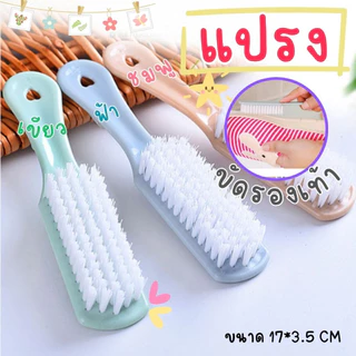 ส่งด่วน (พร้อมส่งจากไทย) แปรงทำความสะอาด แปรงขัดรองเท้า แปรงขัดเสื้อผ้า ขนนุ่มมี3สีให้เลือก