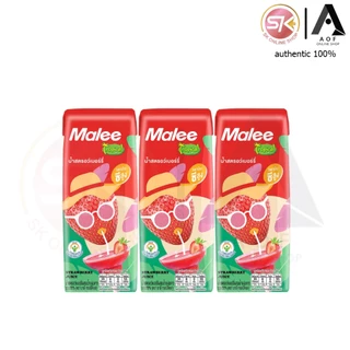 [แพ็ค3] Malee Tropical มาลี ทรอปิคอล น้ำผลไม้ 20% 180 มล. x 3 กล่อง