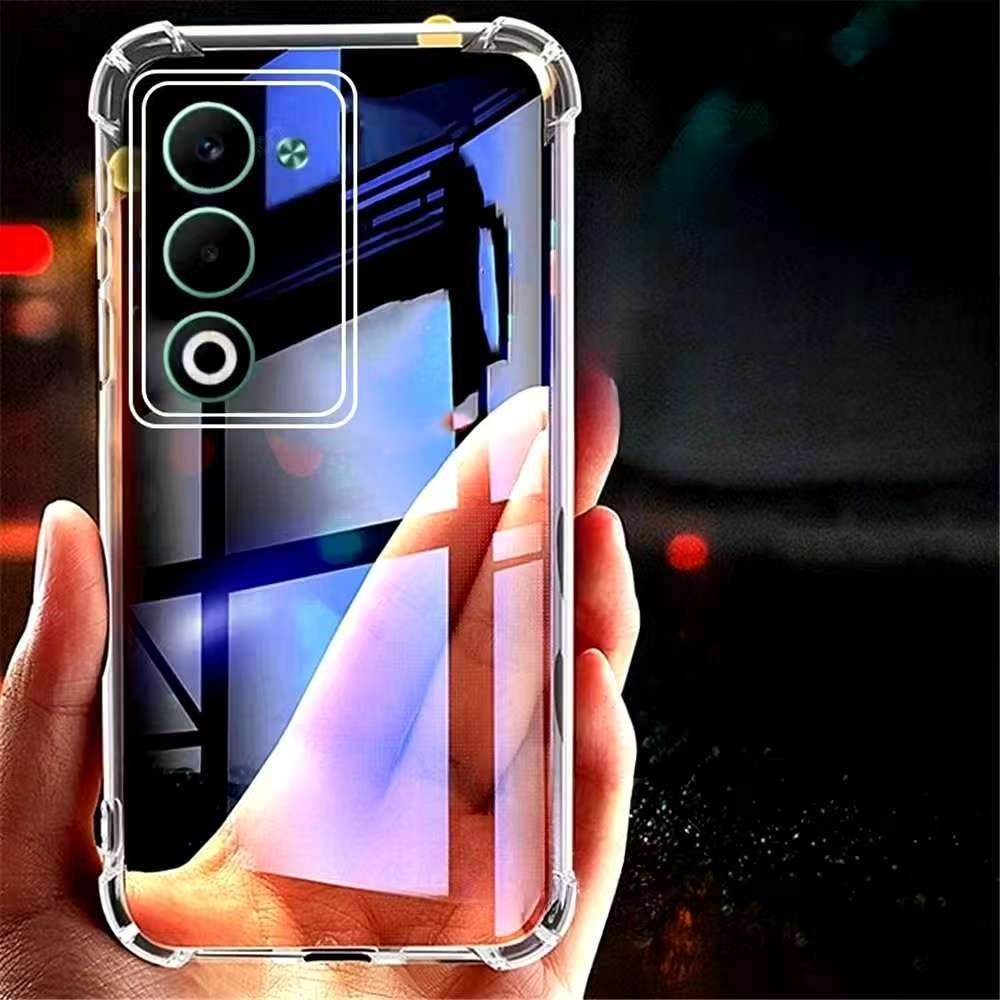 OPPO A5x/OPPO A5(พร้อมส่งในไทย)เคสTPUใสกันกระแทกแบบคลุมกล้องOPPO A5X/OPPO A5 5Gตรงรุ่น