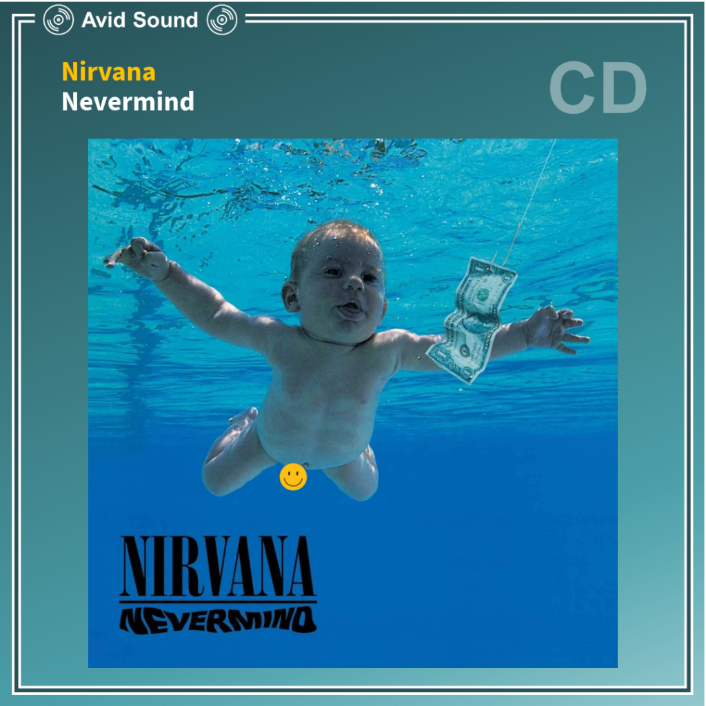 CD แผ่นซีดี Nirvana Nevermind ใหม่ ซีล Nirvana CD