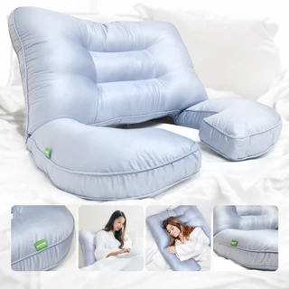 MIDORI Home หมอนพิงอเนกประสงค์รูปตัว U ขนาด 19x29 นิ้ว