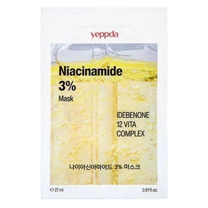 Yeppda Niacinamide 3% Mask yeppda-Hyaluronic Acid 5000 Mask