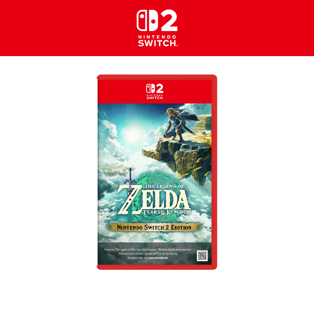 [Nintendo Official Store] The Legend of Zelda: Tears of the Kingdom – Nintendo Switch 2 Edition  (แผ่นเกมส์)