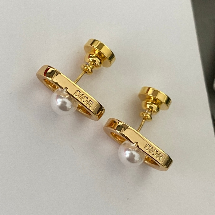 【Yosmile】18K Gold Earrings 1:1 Earrings - รูปที่ 2