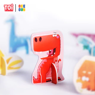 TOi จิ๊กซอว์ชิ้นใหญ่จับถนัดสำหรับเด็กเล็ก My First Puzzle ของเล่นเด็กเสริมพัฒนาการ 2 ขวบขึ้นไป