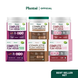 Plantae Best Seller Set : เซต Complete Plant Protein 3 รสชาติขายดี กระปุก 800g