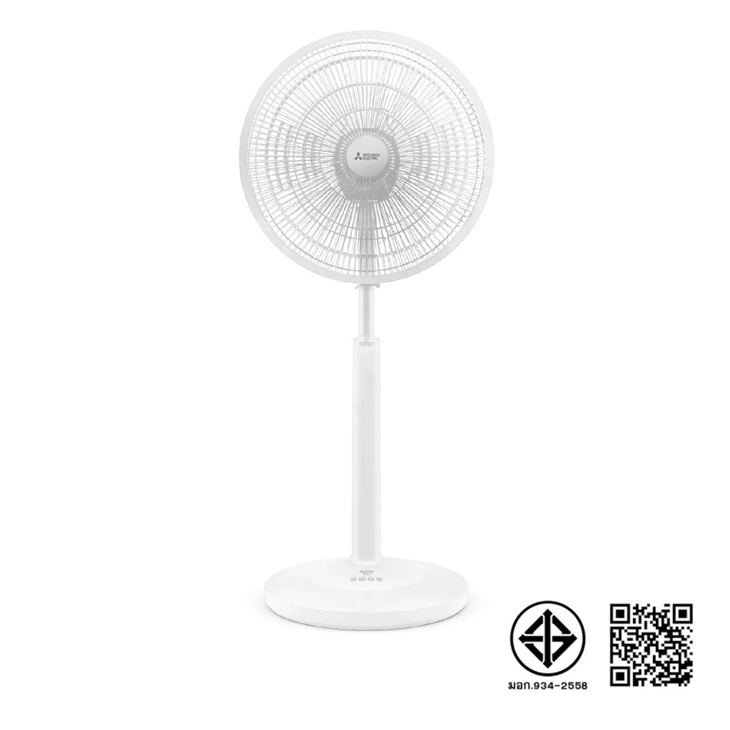 MITSUBISHI ELECTRIC ตั้งพื้นกึ่งตั้งโต๊ะ R18A-GB แบบปุ่มกด ขนาดใบพัด 18 นิ้ว