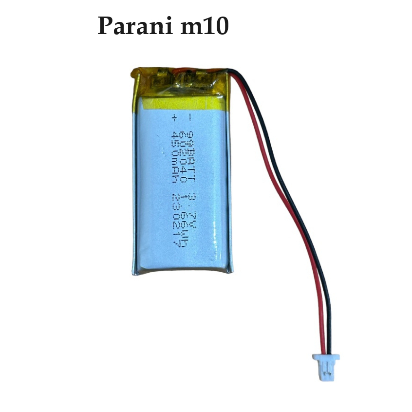 602040 601840 Sena Parani m10 Bluetooth headset lithium battery 3.7V with plug แบตเตอรี่ แบตหูฟัง