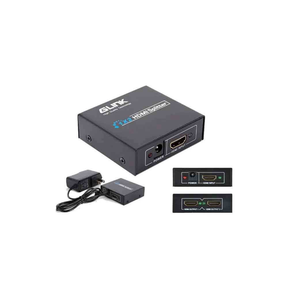 GLSP-012 GLINK 4K HDMI SPLITTER GLINK 1:2 PORT