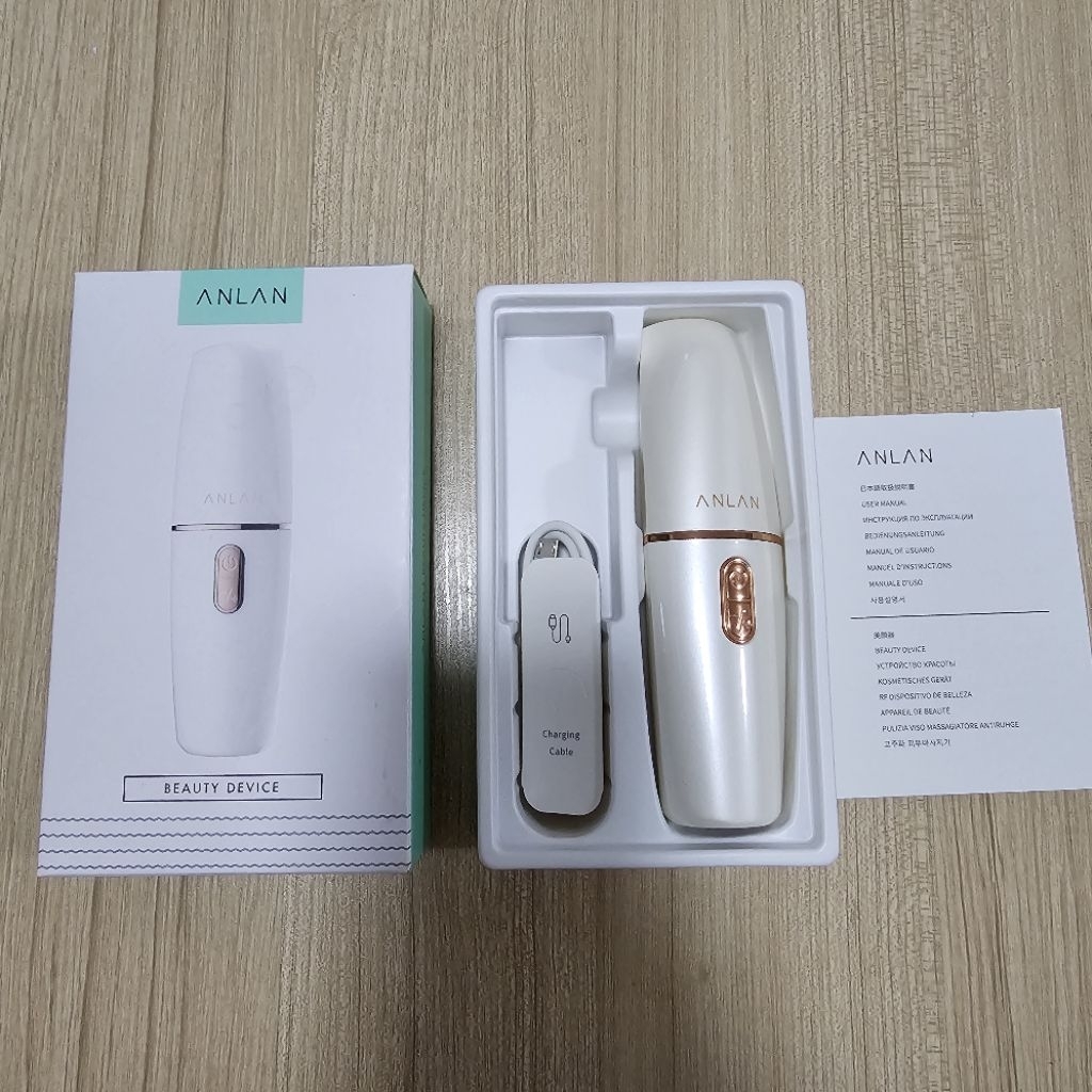 ส่งต่อ✅เครื่องนวดหน้า Anlan RF & EMS ลองครั้งเดียว