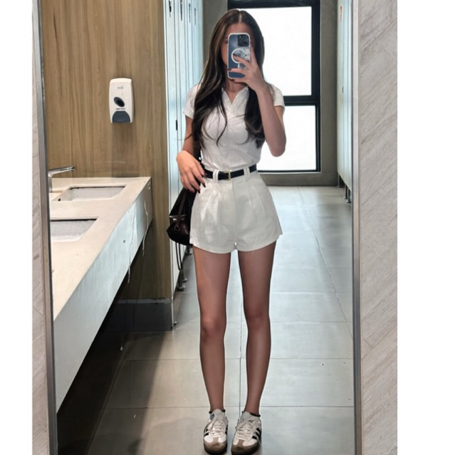 Cassie กางเกงขาสั้น12นิ้ว ทรงสวย ผ้านุ่มใส่สบาย