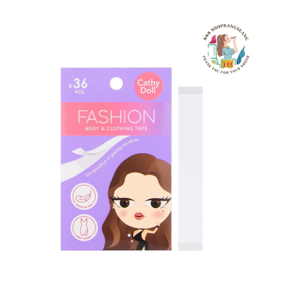 เทปกันโป๊ Cathy Doll Fashion Body&Clothing Tape เทปติดเสื้อ เทปแปะกันโป๊ [Fashion Tape]