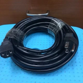 สายไฟเอซี (AC Power) 3x1.0mm ความยาว 1.8เมตร / 3เมตร / 5เมตร / 10 เมตร สำหรับคอมพิวเตอร์และเครื่องใช้ไฟฟ้า (Black)