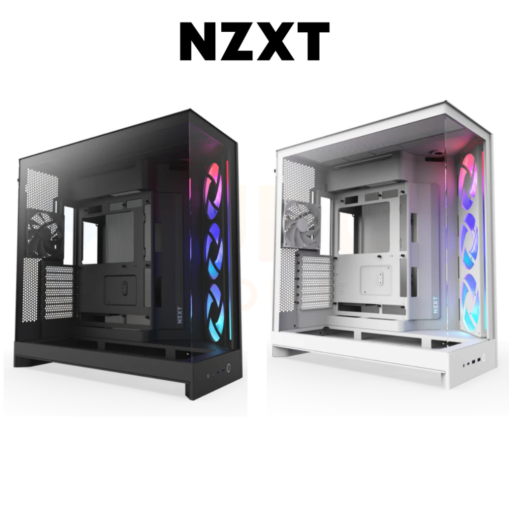 CASE (เคส) NZXT H9 FLOW RGB  2025  ประกันศูนย์ 2 ปี