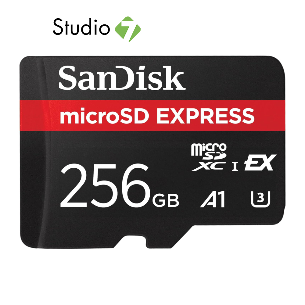 เมมโมรี่การ์ด SanDisk Express microSDXC 256GB V30 U3 C10 (SDSQXFN-256G-GN4NN) by Studio7