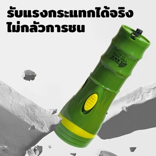 YASIDA ไฟฉายพกพา LED 2in1 ส่องสว่าง ทนทาน มีปลั๊กชาร์จในตัว เอนกประสงค์ ปรับความสว่างได้ 2ระดับ #8921