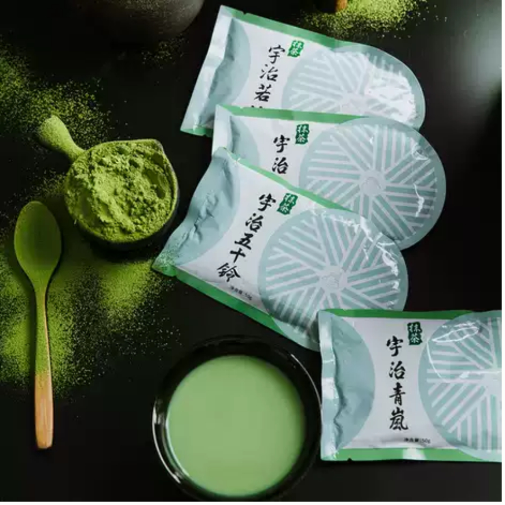📣🔥❤️ มัทฉะชาเขียว อูจิ ผงมัทฉะ 4 แบบ เกรดพิธี โทนถั่ว 50g [K72]