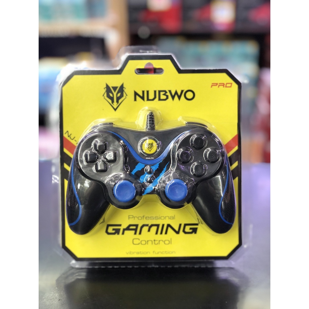 Nubwo NJ-25 Gaming Joy Controller จอยเกมมิ่ง สำหรับคอมพิวเตอร์ - สีเหลือง