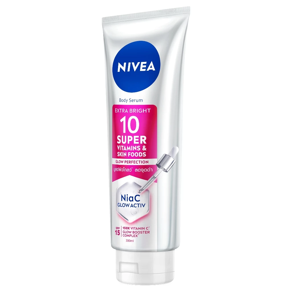 NIVEA - NIVEA SERUM 10SUPER VITAMIN (300ml) นีเวีย โลชั่น thumbnail 4