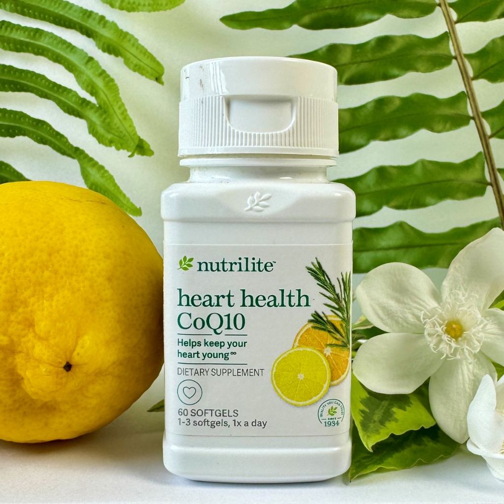 Nutrilite CoQ10 Plus โคคิวเท็นพลัส ช่วยเสริมสร้างการทำงานของหัวใจ ขนาด 60เม็ด (Thai Shop&USA shop)