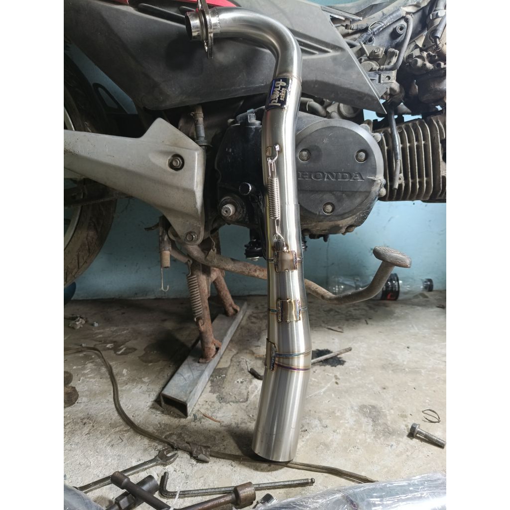 คอท่อเวฟ125 r s x ไฟเลี้ยวบังลม หัวเถิก