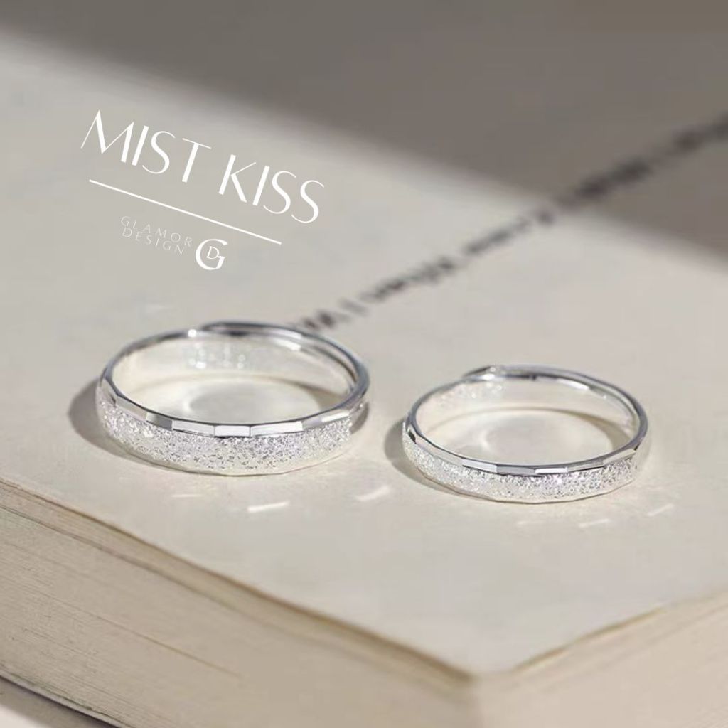 GLAMOR✨แหวน Milky Way Ring แหวนคู่รัก เงินแท้925 ดีไซน์ทางช้างเผือก เรียบหรู ของขวัญวันครบรอบ ราคา ถูกที่สุด ดีลบีเคเค แกลเลอรีภาพที่ 2