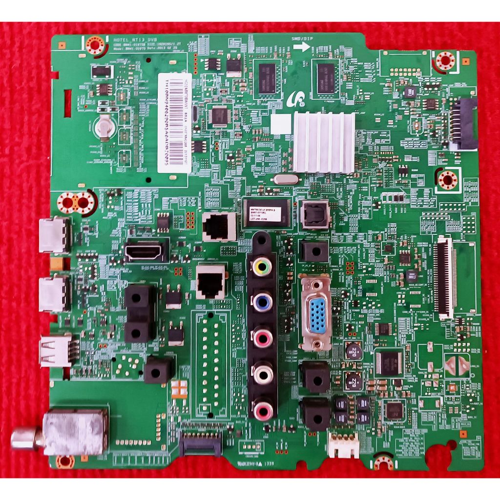 เมนบอร์ดทีวี  SAMSUNG รุ่น  HG32AB670BW  พาสบอร์ด  BN94-06290B