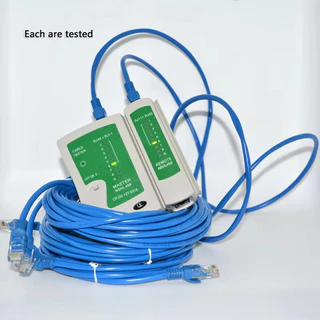 10/15/20/30M/50M สายแพทช์เครือข่าย CAT6 UTP ในร่ม 26AWG 4pr RJ45 สายแพทช์เครือข่าย Lan