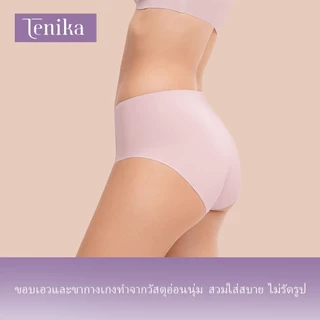 TENIKA กางเกงในผู้หญิง นไร้ขอบ กางเกงชั้นใน รุ่นsoft-fit ผ้าต้านเชื้อแบคทีเรีย Ice Silk Seamless Panties Set（3pcs）