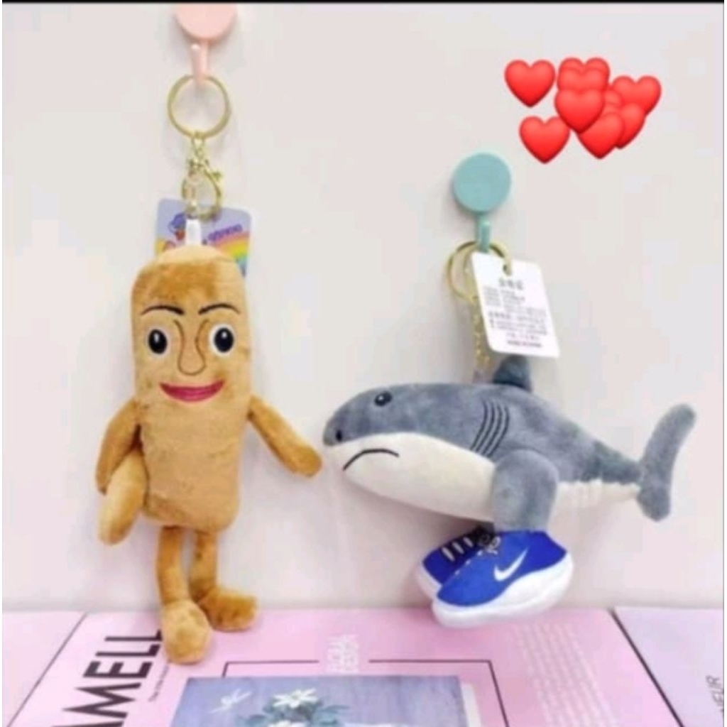 พวงกุญแจตุ๊กตา งานพวงกุญแจทองพรีเมี่ยมมีป้ายทุกตัว ตัวค่อนข้างใหญ่