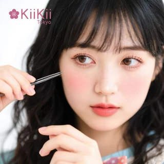 KiiKii แหนบสแตนเลส 2in1 แหนบถอนคิ้วแบบมืออาชีพ สแตนเลสทนทาน แต่งทรงคิ้วสวยเป๊ะ