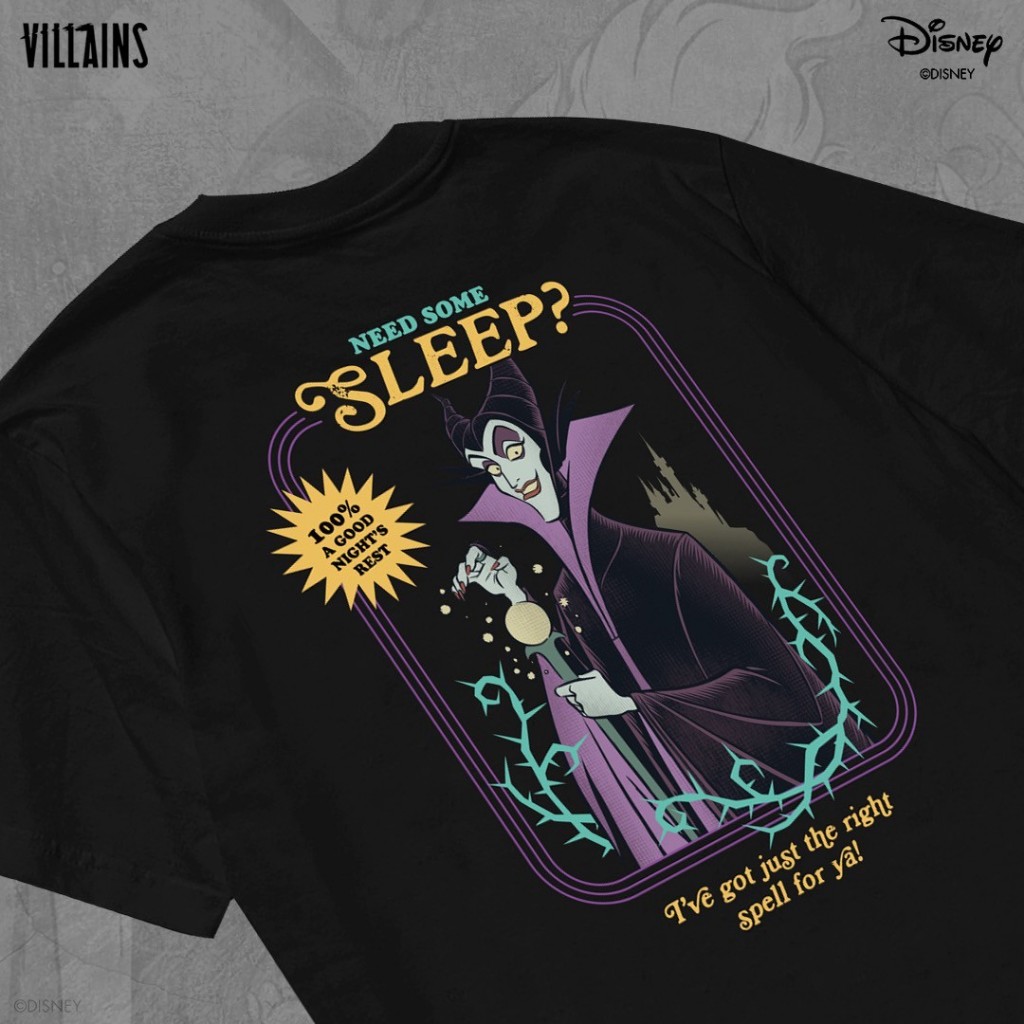 Power 7 Shop เสื้อยืดการ์ตูน "Villains" ลิขสิทธิ์แท้ DISNEY “เทคนิคพิเศษ“(TMX-226) — صورة 5