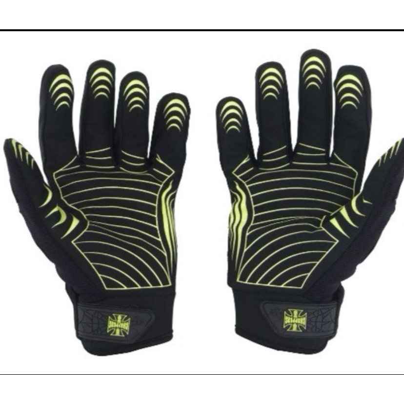 ถุงมือสวมขับขี่ มอเตอร์ไซต์แบบผ้าทัชสกรีนได้ แบรนด์ West Coast Choppers รุ่นใหม่ล่าสุด ของแท้ 100% นำเข้าจาก USA - รูปที่ 2