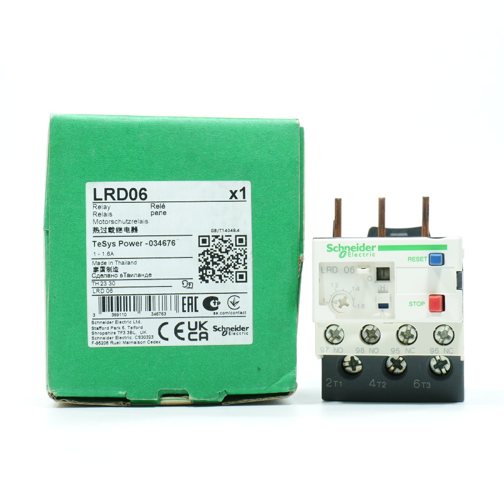 OVERLOAD RELAY LRD06 Schneider Electric LRD06 OVERLOAD RELAY LRD06 Schneider