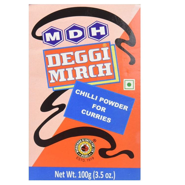 MDH Deggi Mirch 100g (Red Chilli Powder) พริกแดงป่น