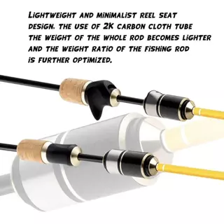 1.35/1.5m/1.8m 2-7lb ul ultra light fishing rod spinning rod baitcasting RodตกปลาPrawn Rodคาร์บอนไฟเบอร์Rodชุดคันเ