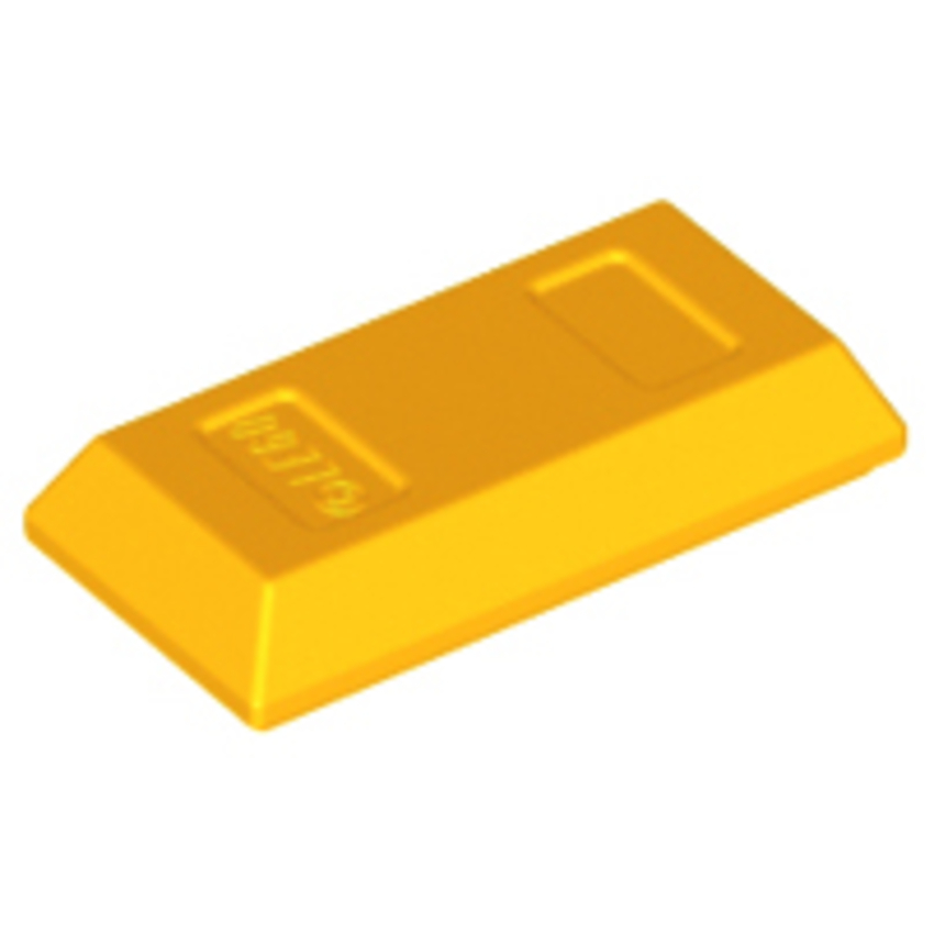 LEGO PART No: 99563 (ชิ้นส่วนเลโก้แท้) Minifigure, Utensil Ingot 1 x 2