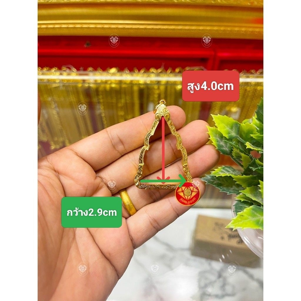 กรอบทองอิตลี่  รูปหล่อพระพุธชินราช