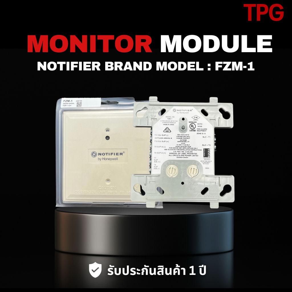 Monitor Module for Smoke Detector Model :  FZM-1 ( ยี่ห้อ Notifier )