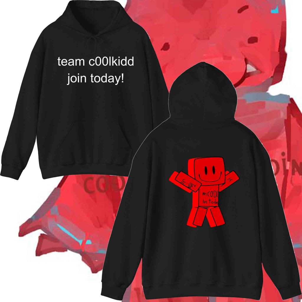 พร้อมส่ง ✨  ทีม c00lkidd เข้าร่วมวันนี้ hoodie, Roblox M-3XL