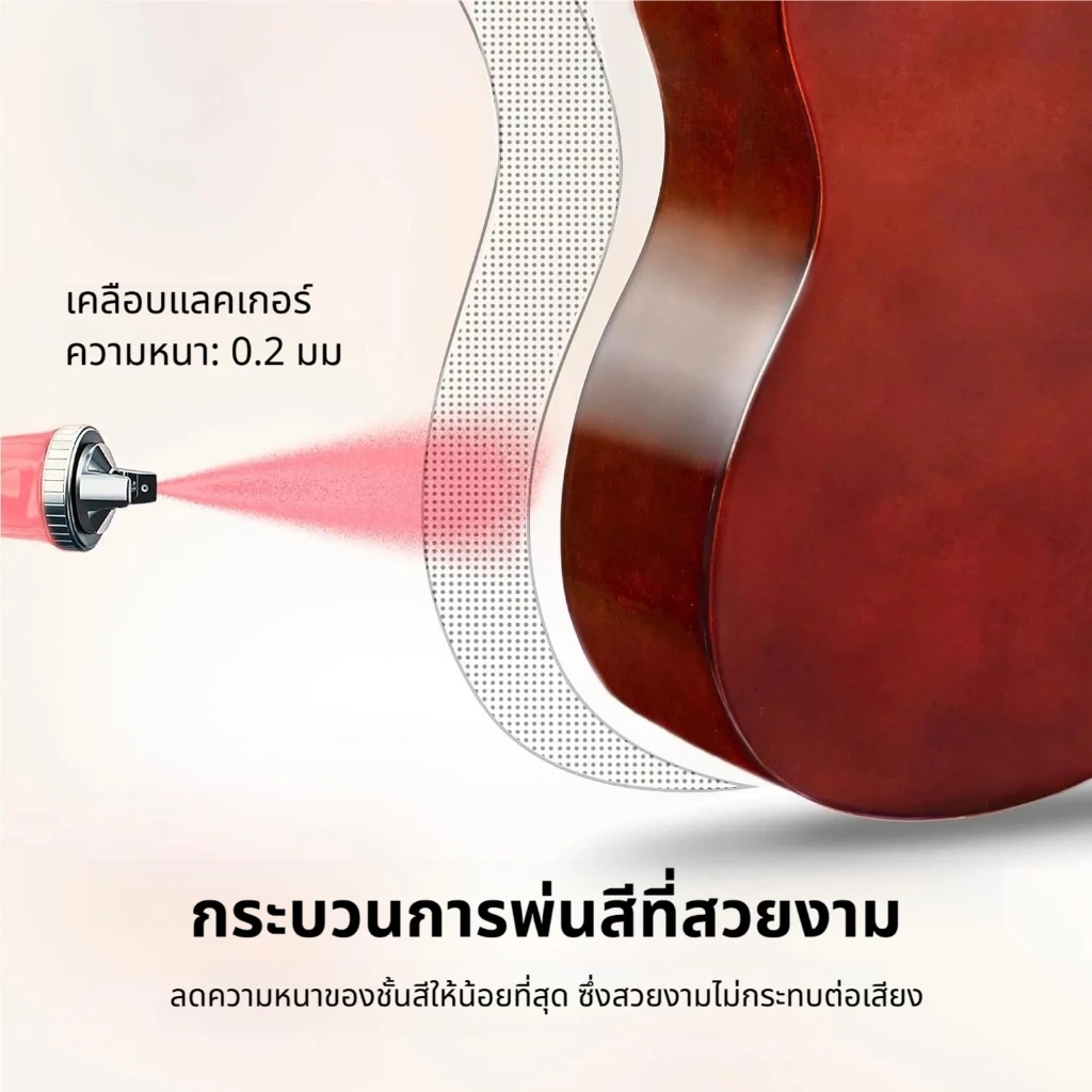 Kawes อูคูเลเล่ไม้ 21/23 นิ้ว เหมาะสำหรับผู้เริ่มต้น มีหลายสีให้เลือก เนื้อสัมผัสดีเล่นง่าย thumbnail 8