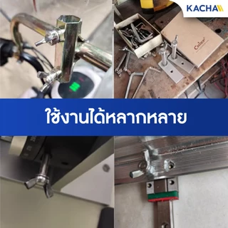 KACHA น็อต สกรู หางปลาปีกสี่เหลี่ยม สแตนเลส304 เกลียวมิล M4-M8 / Wing Screw RectangularSUS304 DIN316