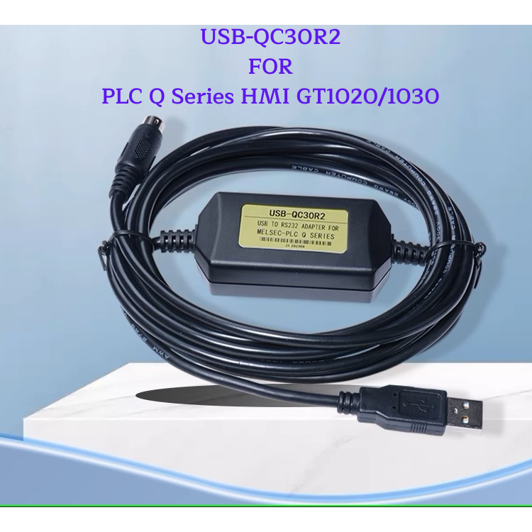 USB-QC30R2 สายลิ้งค์ PLC Mitsubishi Q Series HMI GT1020/1030